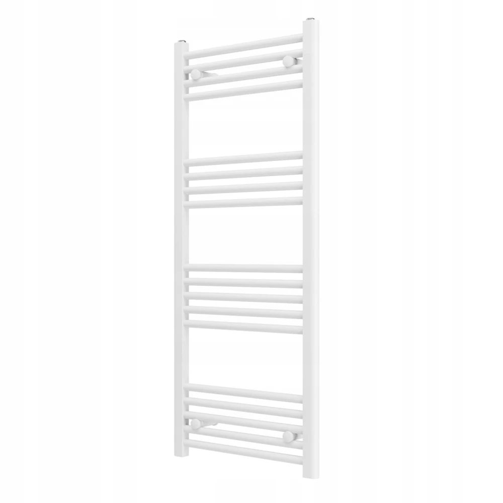 GRZEJNIK ŁAZIENKOWY BIAŁY DRABINKOWY 50x120 cm KALORYFER MONTAŻ 180 BRENO Granitan – ujęcie z bliska / detal