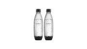 Saturator do wody gazowanej SodaStream Terra - Czarny zestaw + 2 butelki