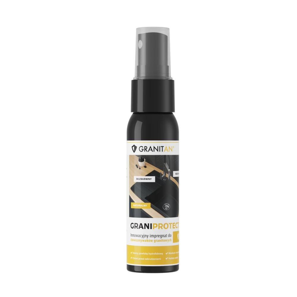 Impregnat GRANIPROTECT mini Granitan – elementy zestawu i akcesoria