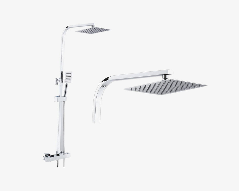 Bateria termostatyczna K z zestawem - Chrom Granitan