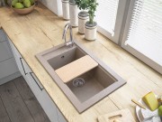 Zlewozmywak granitowy model PANAMA Granitan – zdjęcie 5