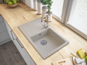 Zlewozmywak granitowy model TRENDY Granitan – zdjęcie 6