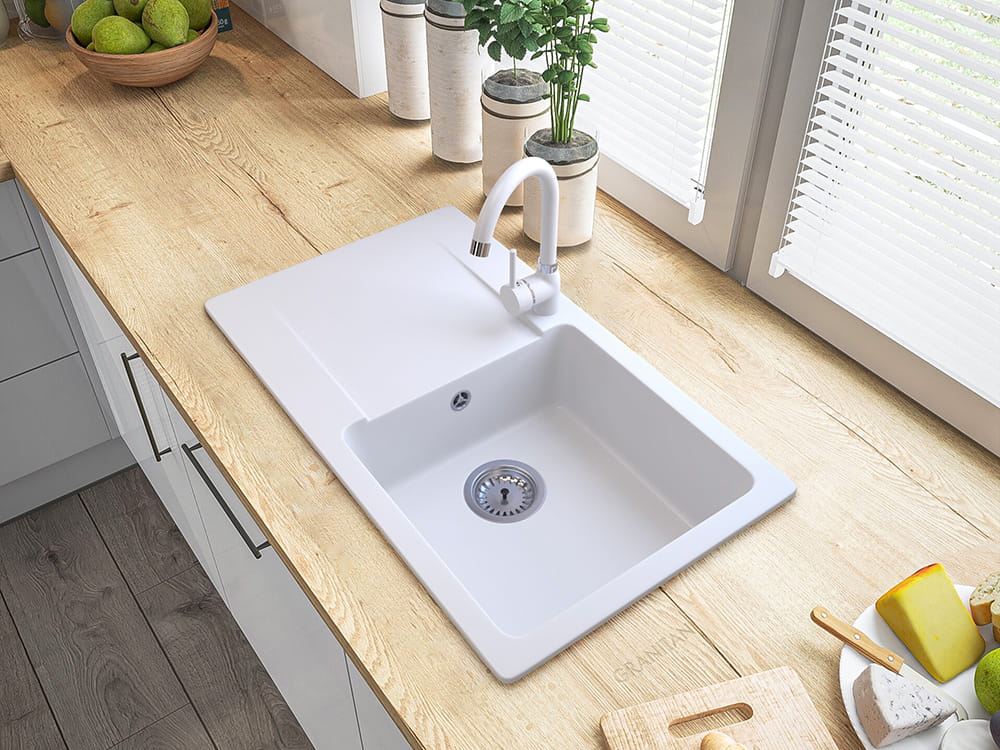 Zlewozmywak granitowy model TRENDY Granitan – zdjęcie 7