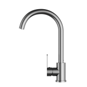 Bateria kuchenna PRESTIGE PLUS inox Granitan – aranżacja / widok z boku