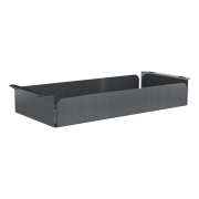 WKŁADKA STALOWA DO ZLEWU KOSZYK CZARNY 42x18 cm Granitan – ujęcie z bliska / detal