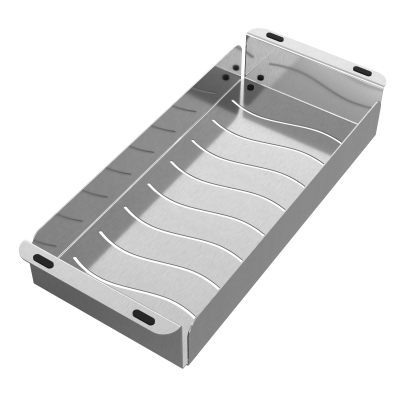 WKŁADKA STALOWA DO ZLEWU KOSZYK INOX 42x18 cm