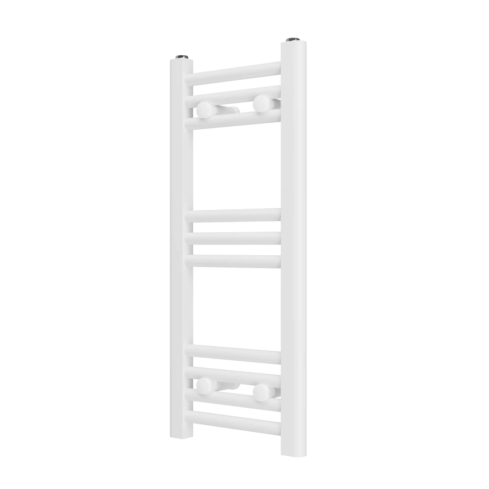 GRZEJNIK ŁAZIENKOWY BIAŁY DRABINKOWY 30x70 cm KALORYFER MONTAŻ 180° BRENO Granitan – ujęcie z bliska / detal