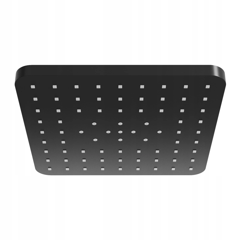 Deszczownica natryskowa prysznicowa CZARNA kwadratowa K - 225 mm Granitan – archiwalne 3