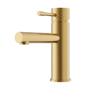 BATERIA UMYWALKOWA BRUSHED GOLD NISKA ŁAZIENKOWA NOWOCZESNY KRAN GLAMI Granitan – archiwalne 4