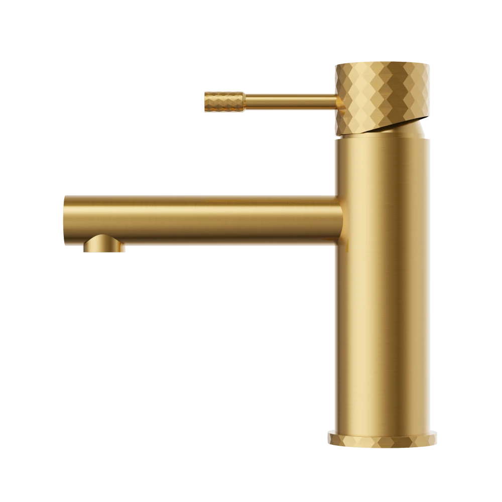 BATERIA UMYWALKOWA BRUSHED GOLD NISKA ŁAZIENKOWA NOWOCZESNY KRAN GLAMI Granitan – archiwalne 7