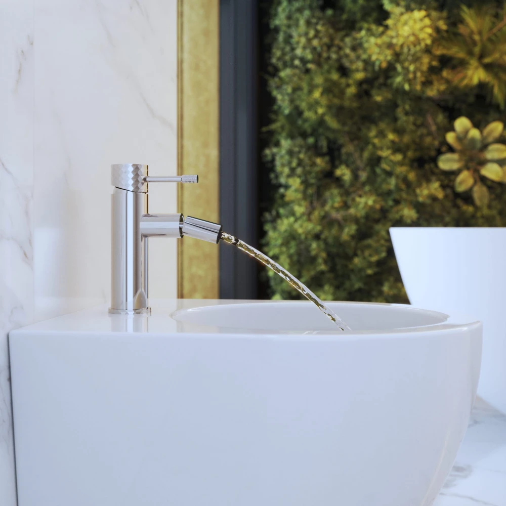 Bateria bidetowa stojąca jednouchwytowa kran bidet ruchomy GLAMI chrom Granitan – archiwalne 2