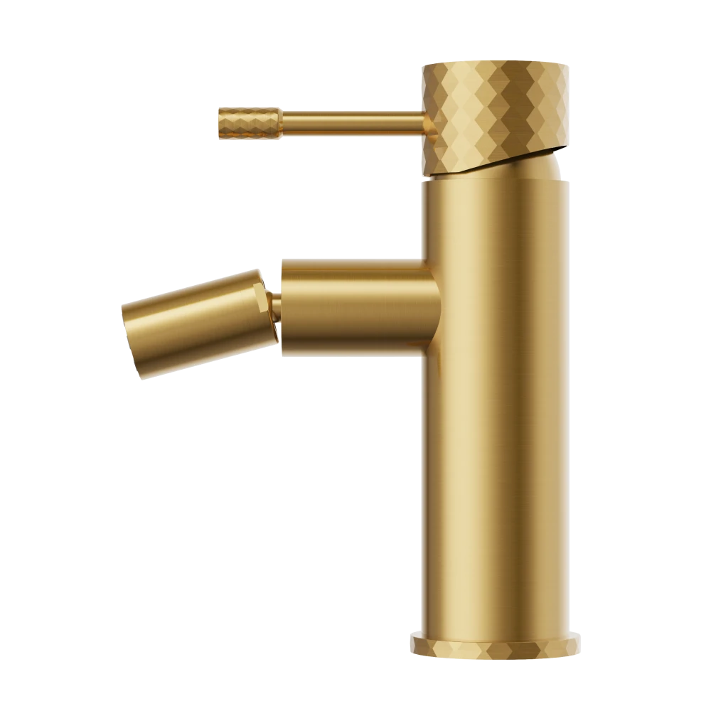Bateria bidetowa stojąca jednouchwytowa kran bidet ruchomy GLAMI złoty Granitan – archiwalne 1