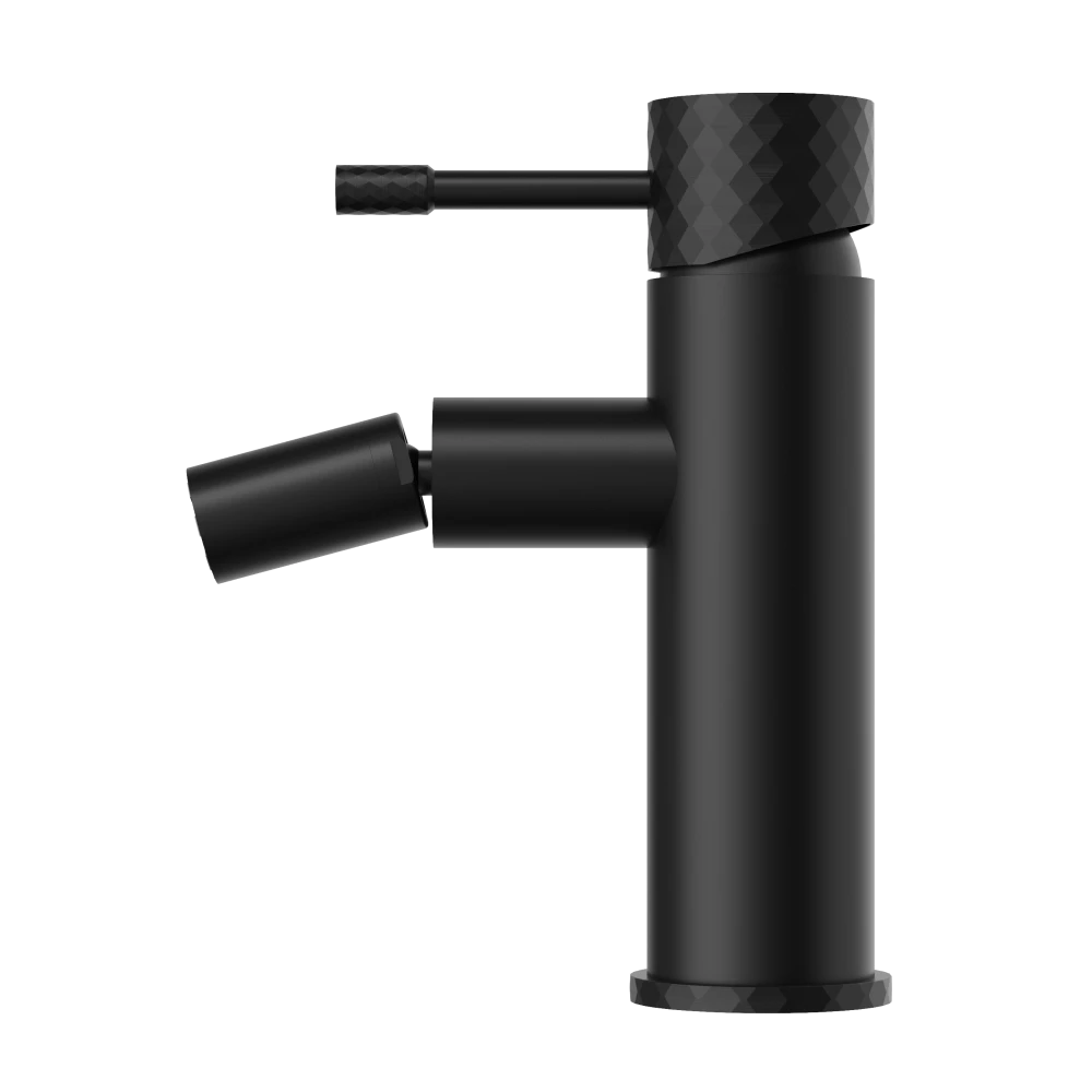 Bateria bidetowa stojąca jednouchwytowa kran bidet ruchomy GLAMI czarny Granitan – archiwalne 3