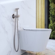Bateria bidetowa podtynkowa CHROM GLAMI słuchawka wąż myjka do bidetu Granitan – archiwalne 2
