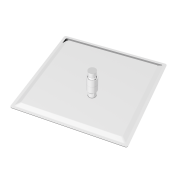 Deszczownica natryskowa prysznicowa kwadratowa chrom SLIM do kabin 30 cm Granitan – archiwalne 4