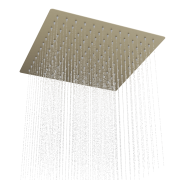 Deszczownica natryskowa prysznicowa kwadratowa brush gold SLIM do kabin 30 cm Granitan – archiwalne 1