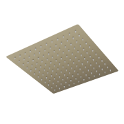 Deszczownica natryskowa prysznicowa kwadratowa brush gold SLIM do kabin 30 cm Granitan – archiwalne 4