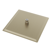 Deszczownica natryskowa prysznicowa kwadratowa brush gold SLIM do kabin 30 cm Granitan – archiwalne 5