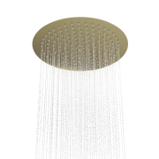 Deszczownica natryskowa prysznicowa okrągła brush gold SLIM do kabin 30 cm Granitan – archiwalne 3
