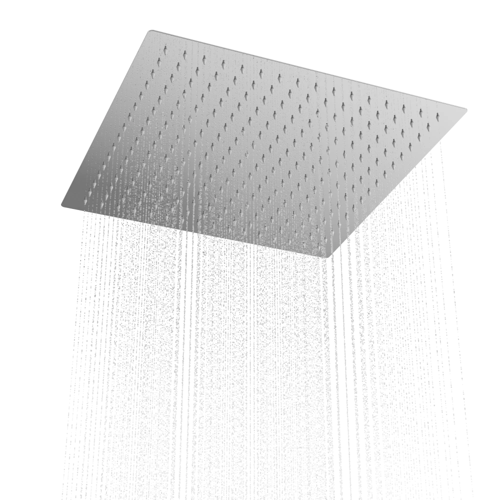Deszczownica natryskowa prysznicowa kwadratowa chrom SLIM do kabin 40x40cm Granitan – archiwalne 1