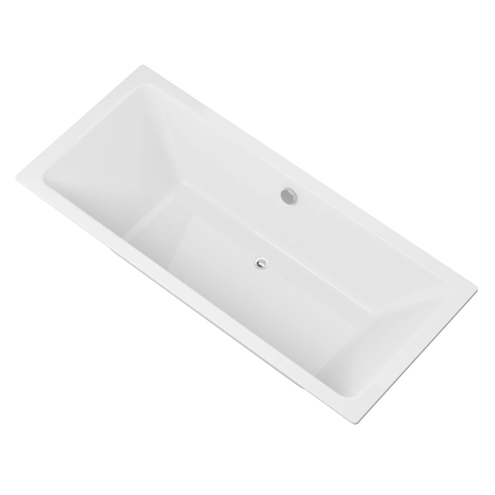 Wanna prostokątna do zabudowy łazienkowa BIAŁA akrylowa clavia 180x80 Granitan – archiwalne 4