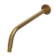 Ramię okrągłe deszczownicy rurka do prysznica ścienne brush gold uchwyt Granitan – archiwalne 1