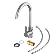 Bateria kuchenna PRESTIGE PLUS chrom Granitan – archiwalne 10