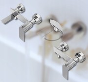 Bateria wannowa łazienkowa ścienna CHROM jednouchwytowa do łazienki CABO Granitan – archiwalne 4