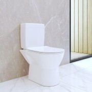 Spłuczka dolnopłuk WC biały do toalety Start Stop Stojąca do sedesu Granitan – archiwalne 2