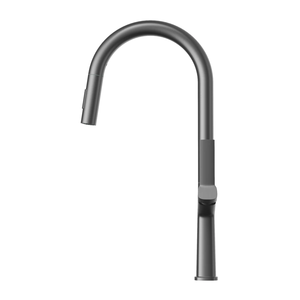 Bateria kuchenna do zlewu wysoka Ellis gun grey Granitan – archiwalne 1