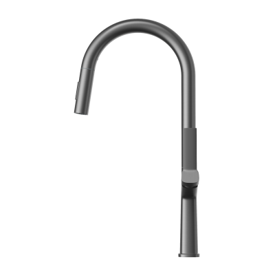 Bateria kuchenna do zlewu wysoka Ellis gun grey
