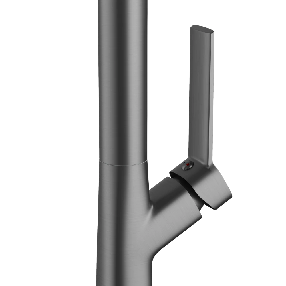 Bateria kuchenna do zlewu wysoka Ellis gun grey Granitan – archiwalne 4