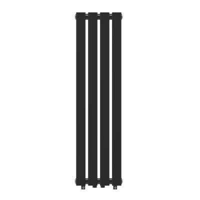 Grzejnik pionowy ozdobny 1100x296 CZARNY kaloryfer FERO