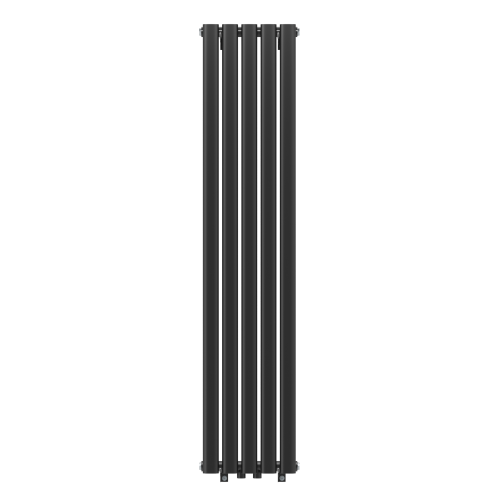 Grzejnik łazienkowy AXIS 140x30 czarny dekoracyjny panelowy, wysoka moc Granitan