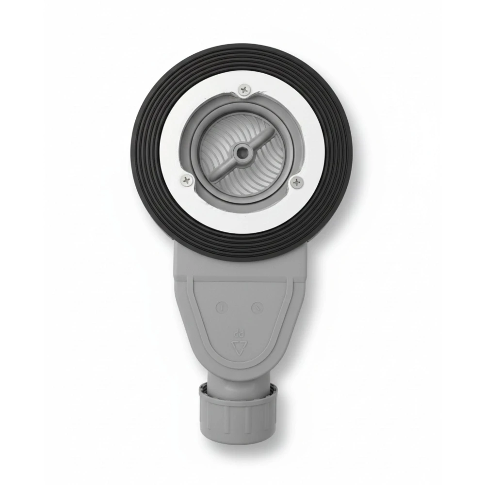 Syfon brodzikowy do Kabin prysznicowych niski 9 cm Odpływ poziomy fi 40mm Granitan – archiwalne 1