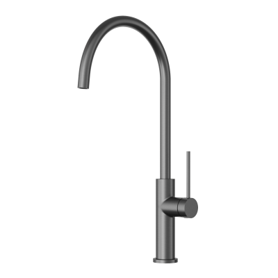 Bateria kuchenna Kran gun grey Wylewka Obrotowa Stojąca Prestige SLIM Premium