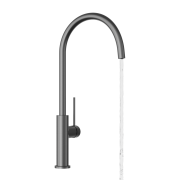 Bateria kuchenna Kran gun grey Wylewka Obrotowa Stojąca Prestige SLIM Premium Granitan – archiwalne 2