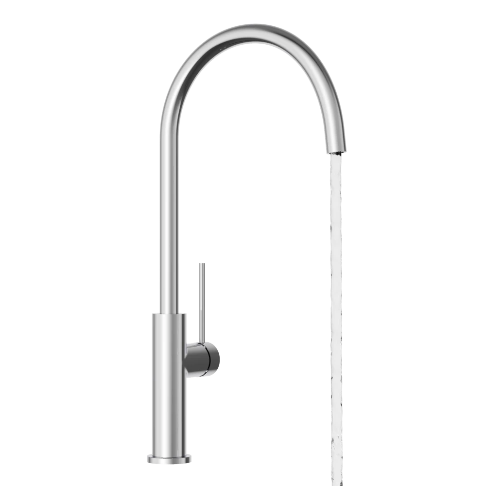 Bateria kuchenna Kran chrom Wylewka Obrotowa Stojąca Prestige SLIM Premium Granitan – archiwalne 4