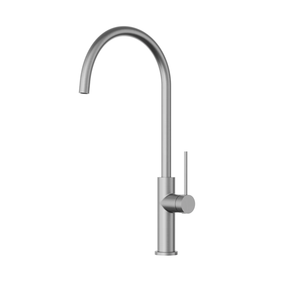 Bateria kuchenna Kran inox Wylewka Obrotowa Stojąca Prestige SLIM Premium Granitan – archiwalne 1