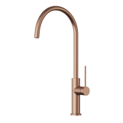 Bateria kuchenna Kran rose gold Wylewka Obrotowa Stojąca Prestige SLIM Premium Granitan – archiwalne 2