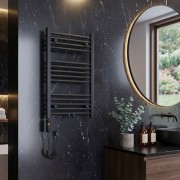 Grzałka elektryczna 300W COMFORT czarna z termostatem LED Granitan – zdjęcie 5