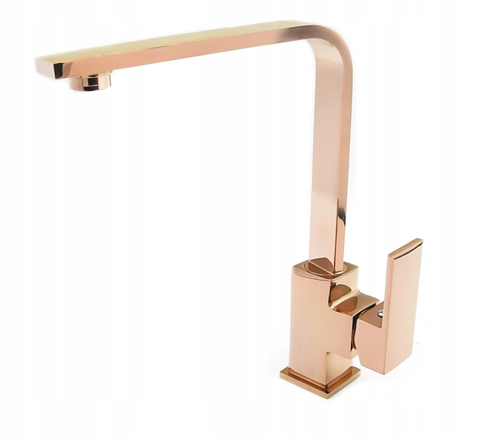 Bateria kuchenna NOOK ROSE GOLD - Różowe złoto Granitan – aranżacja / widok z boku