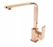 Bateria kuchenna NOOK ROSE GOLD - Różowe złoto Granitan – aranżacja / widok z boku