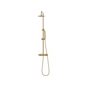 Zestaw natryskowy termostatyczny prysznicowy z deszczownicą GLAMI BRUSHED GOLD Granitan – archiwalne 17