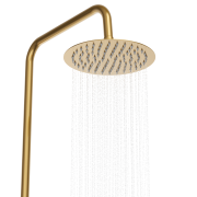 Zestaw natryskowy termostatyczny prysznicowy z deszczownicą GLAMI BRUSHED GOLD Granitan – archiwalne 20