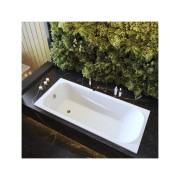 Wanna do zabudowy łazienkowa biała nowoczesna akrylowa ELORA 180x80x40 Granitan – archiwalne 5