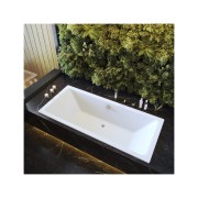 Wanna prostokątna do zabudowy łazienkowa BIAŁA akrylowa clavia 180x80 Granitan – archiwalne 6