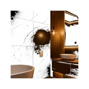 Uchwyt na papier toaletowy wieszak okrągły łazienkowy gunmetal kivo Granitan – archiwalne 7
