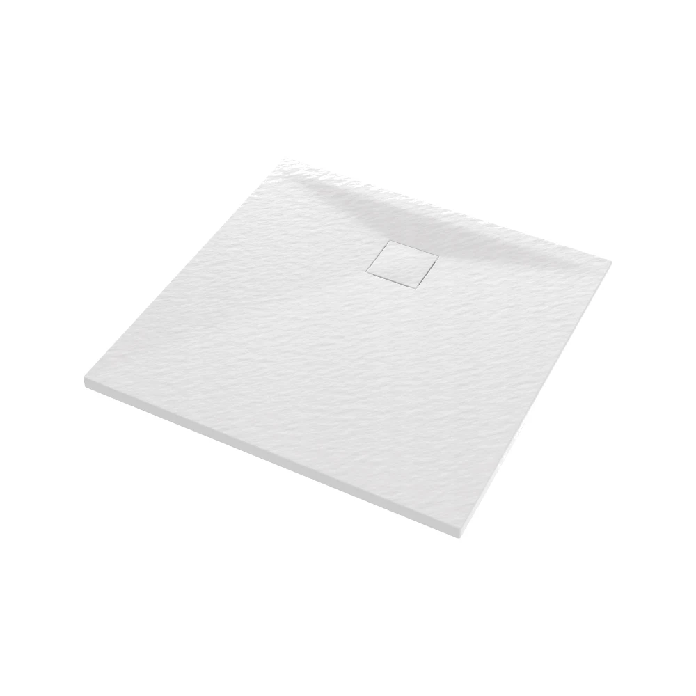 BRODZIK PRYSZNICOWY KWADRATOWY 80 x 80 CM BIAŁY SMC KOMPOZYT TEJA Granitan – archiwalne 8