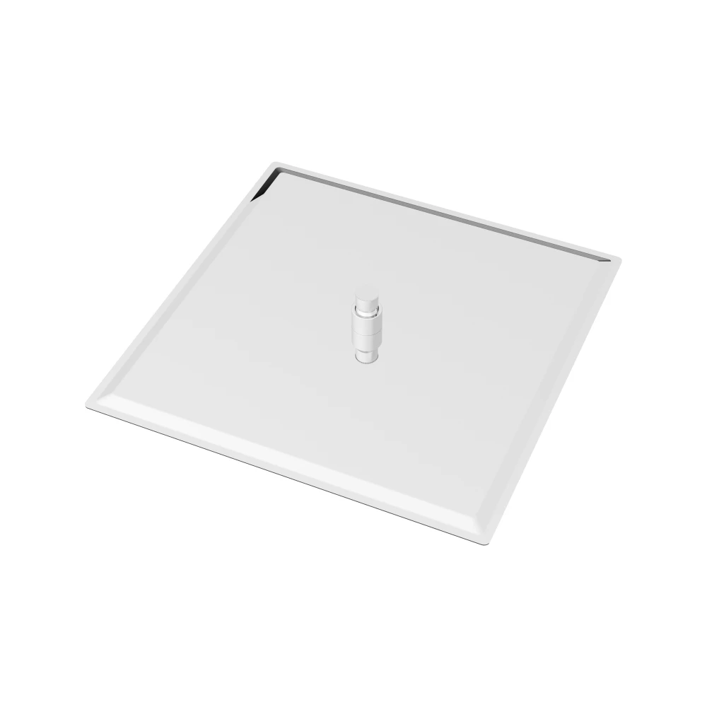 Deszczownica natryskowa prysznicowa kwadratowa chrom SLIM do kabin 40x40cm Granitan – archiwalne 9